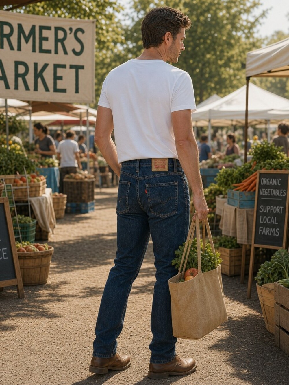 Levi’s 510 Men’s Skinny Fit Jeans – Dark Wash Stretch Denim